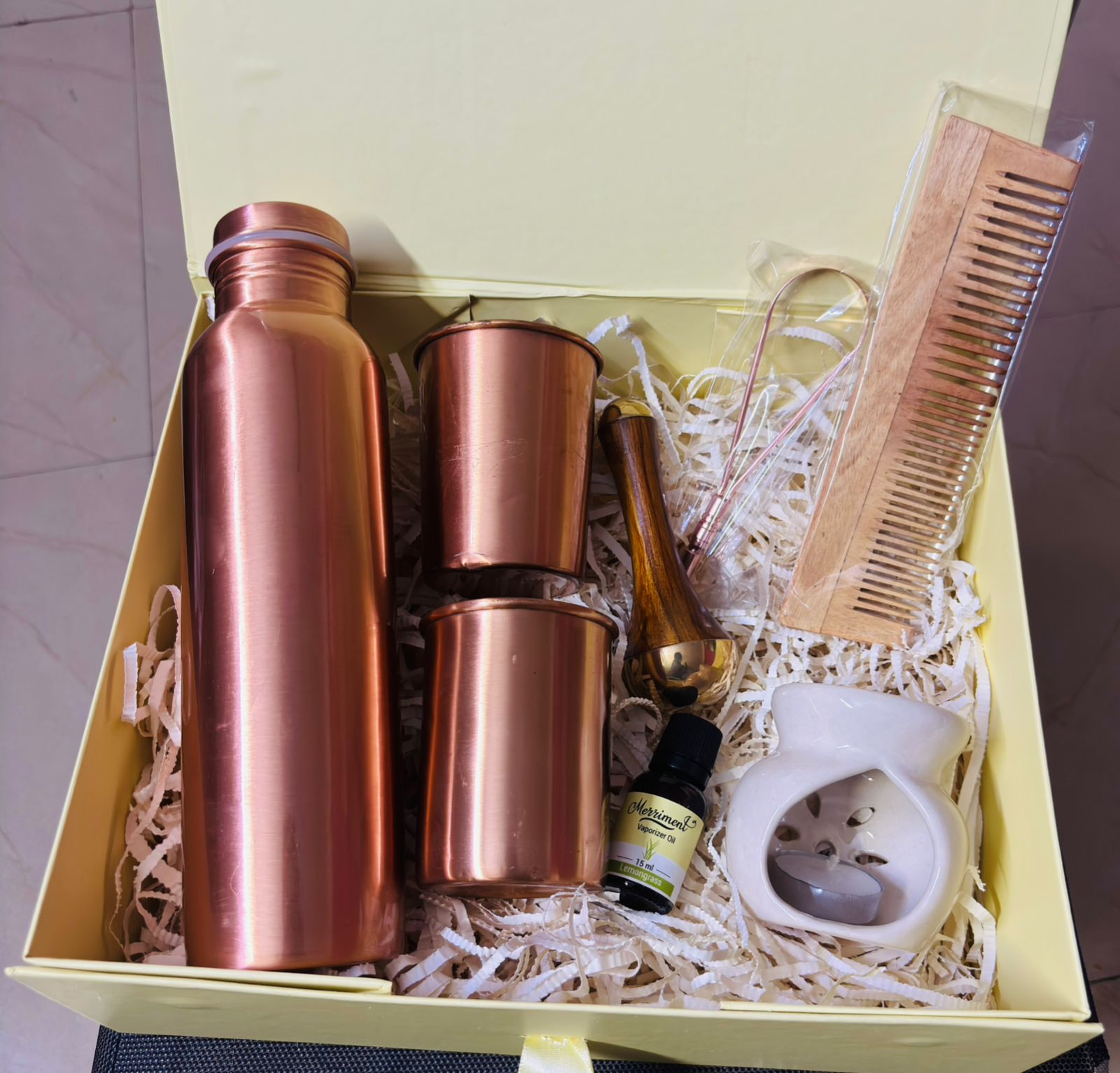 Copper Cup Set