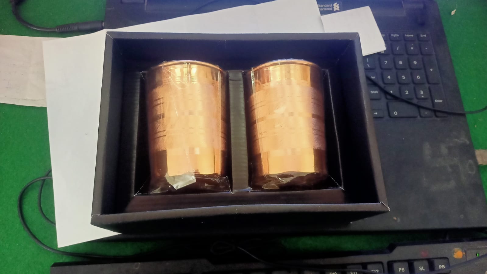 Copper Dining Set